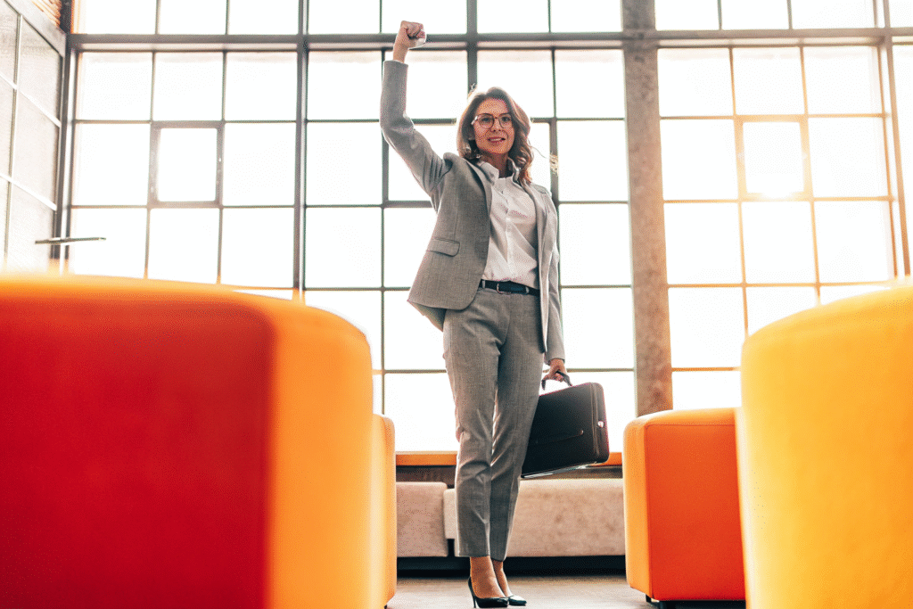 a success business woman